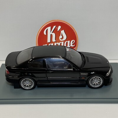 AUTOart 1/18 BMW M3 CSL Black Sapphire metallic Diecast