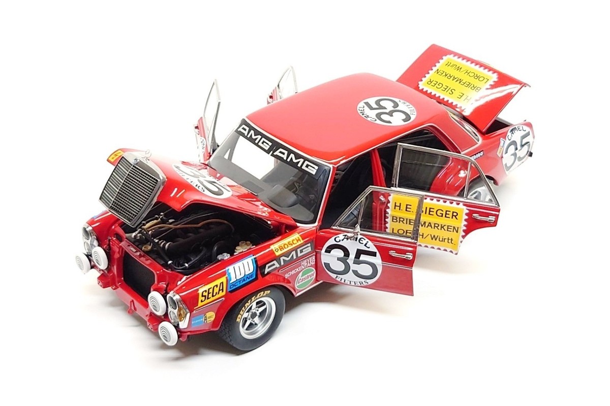 Minichamps 1:18 Mercedes-Benz 300 SEL 6.8 AMG #35 - 24h Spa 1971