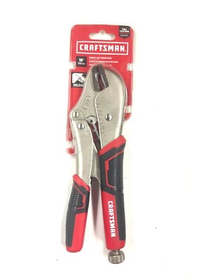 NEW! CRAFTSMAN TOOLS 10” STRAIGHT JAW LOCKING PLIERS, 10R