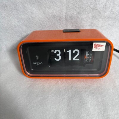 Vintage SEIKO DP662 Flip Clock – Retro Japanese Digital Table