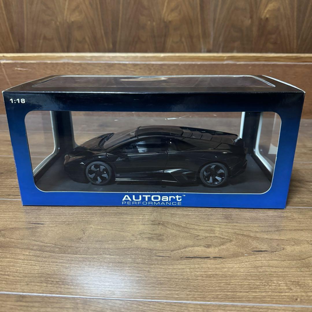 Mint] AUTOart 1/18 Lamborghini Reventon Black [Out of print