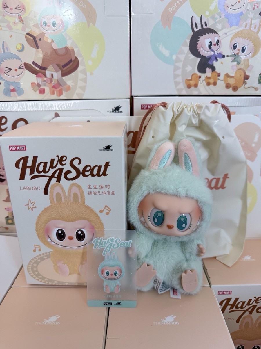 正規品 LABUBU Have A Seat QUQU popmart ラブブ