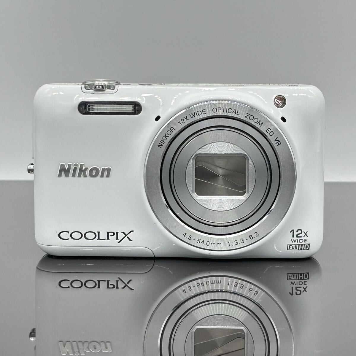 極美品】NIkon COOPIX S6900 ホワイト 動作OK ニコン COOLPIX S6900