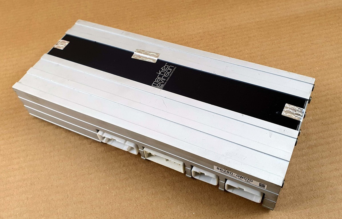 2002-2008 Lexus Sc430 Mark levinson Amplifier 86280-0w070 Oem used