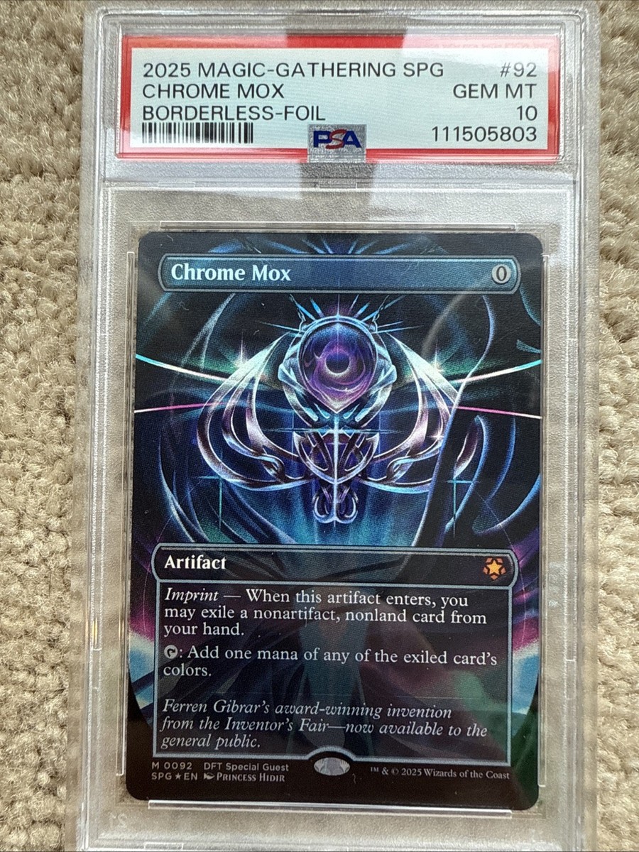 MTG 金属モックス/Chrome Mox foil Chrome Mox 金属モックス foil mtg