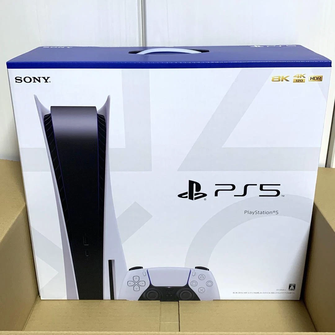 △初期化済み SONY PS5 CFI-1200A ディスクエディション 825GB 同梱