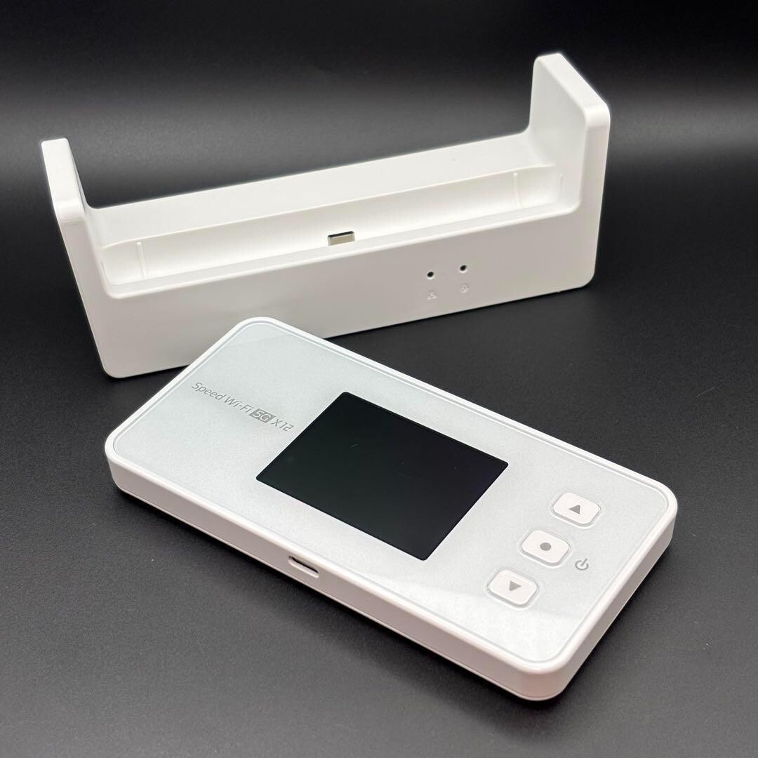 Speed 工場 Wi-Fi 5G X12 X12クレードル wimax speedWifi 5G X12