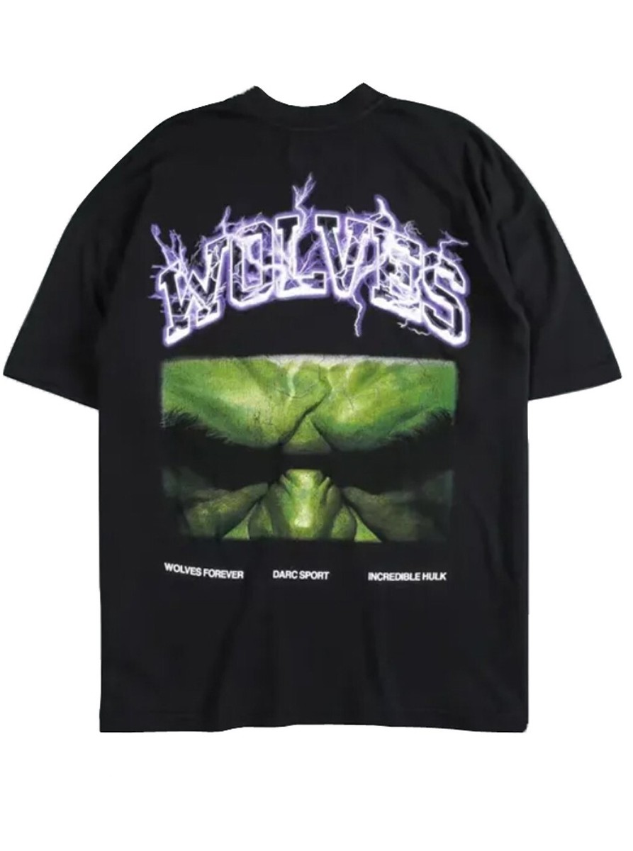 Darc Sport x Marvel Incredible Hulk Anger Oversized T-Shirt Size