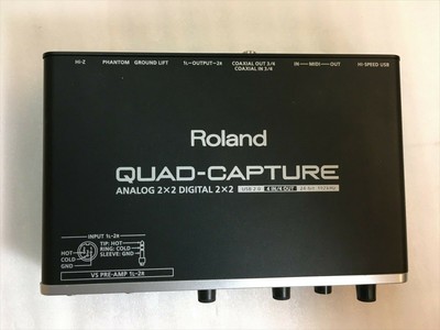 Roland QUAD-CAPTURE UA55 & SONAR LE解説書 Roland QUAD-CAPTURE UA55