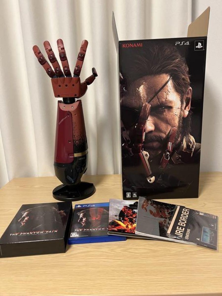 完全未開封】メタルギアソリッド V バイオニックアーム 1/1スケール