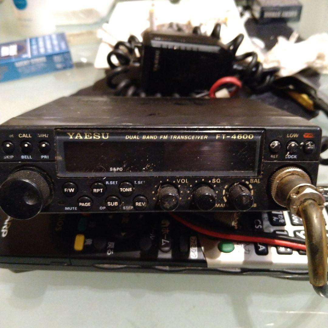 YAESU FT-4600 デュアルバンドFMトランシーバー 本体のみ ほぼ新品