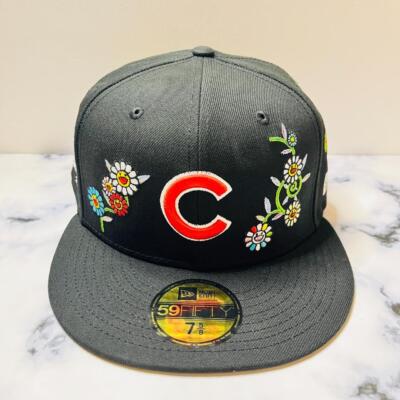 Takashi Murakami x MLB Tokyo Series New Era 59Fifty Cubs Hat Black