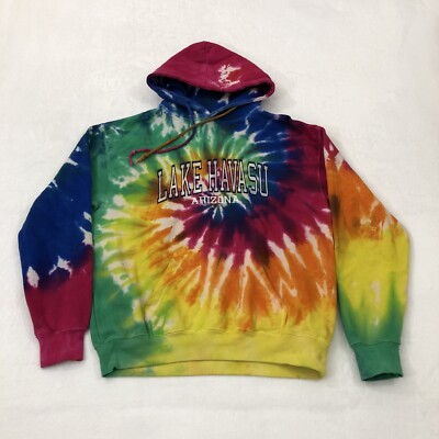 Marex Rainbow Rainbow Thrasher Tie Dye Hoodie Skategoat Hoodie