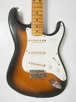 希少レア Fender Japan ST57-SS スケール 中古 美品 希少レア Fender
