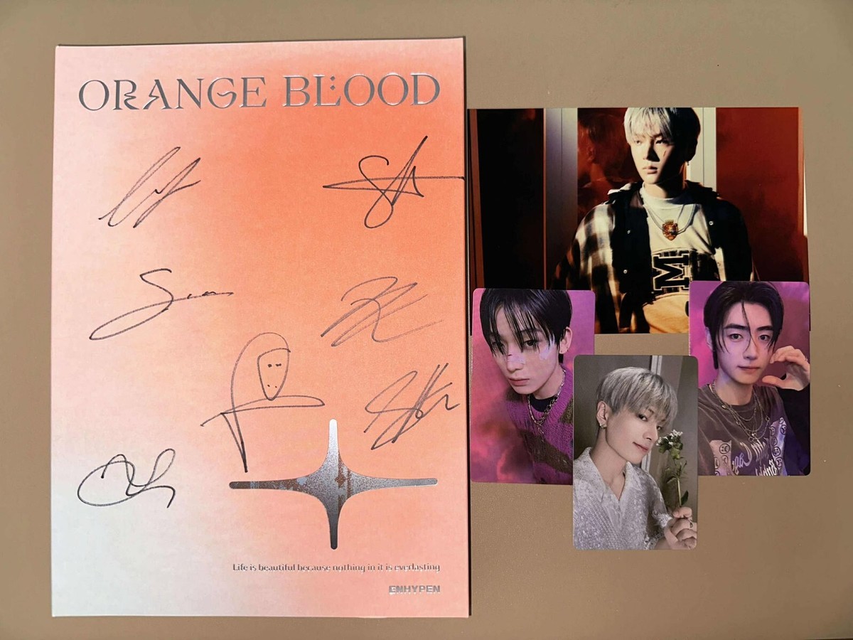 ENHYPEN SUNOO ソヌ 直筆 サイン トレカ enhypen ソヌ サイン ENHYPEN