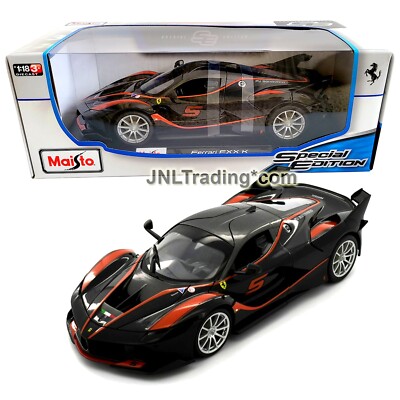 Maisto Special Edition 1:18 Scale Die Cast Black Hybrid Sport Car