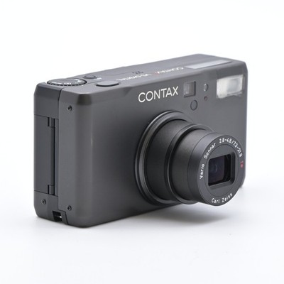 CONTAX Tvs Digital コンパクトデジタルカメラ チタンブラック 中古