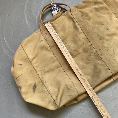 Vintage 1940s WWII US Army Air Forces Parachute Canvas Military