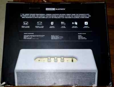 Marshall Woburn II Wireless Bluetooth Speaker - AC Powered New