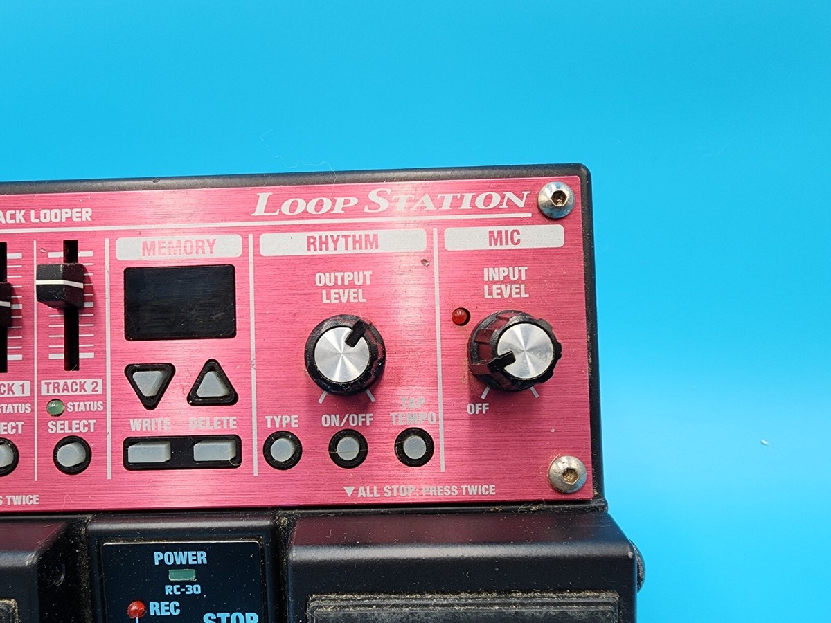 Boss RC-30 Loop Station Phrase Guitar Effect Pedal Twin Stereo