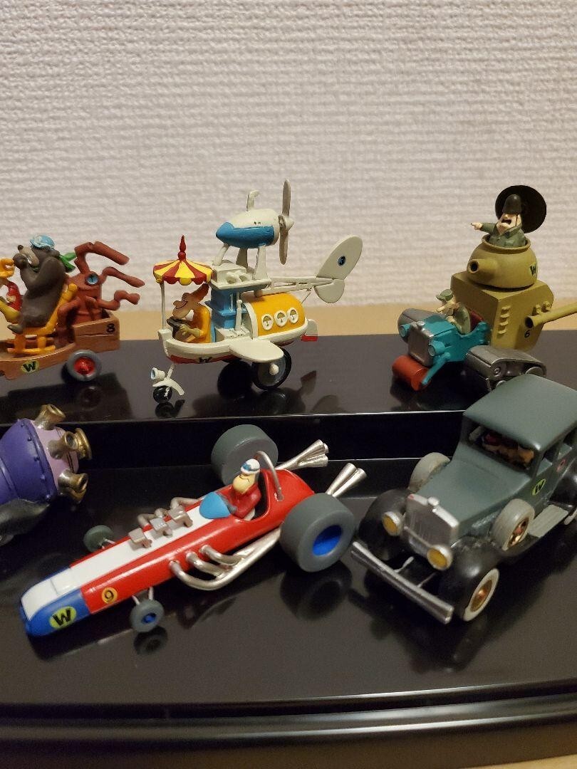 Konami Wacky Races Mini Figure 11 Items Vol 1 & 2 no kenken | eBay