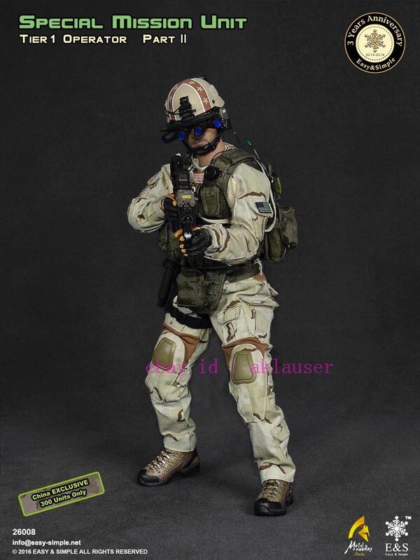 ミリタリー 1/6 SPECIAL MISSION UNIT TIER 1 OPERATOR Special