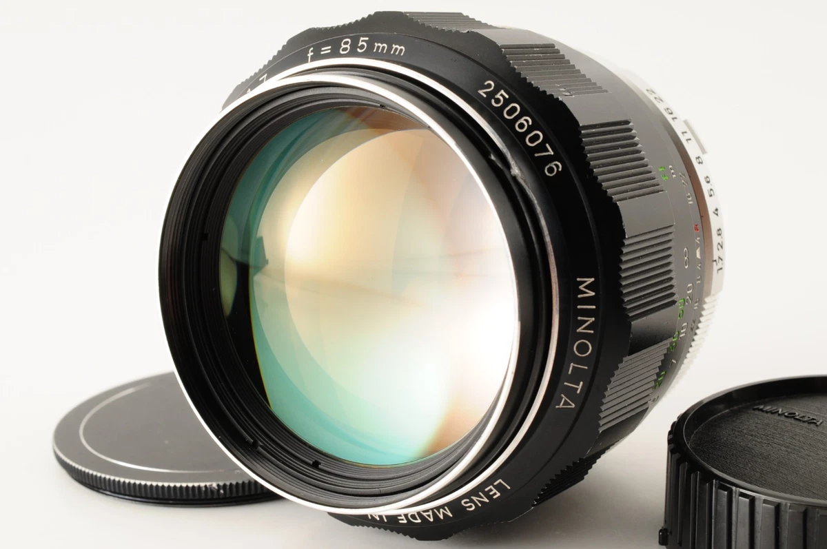 Minolta 85mm f/1.7 Camera Lenses for sale - eBay