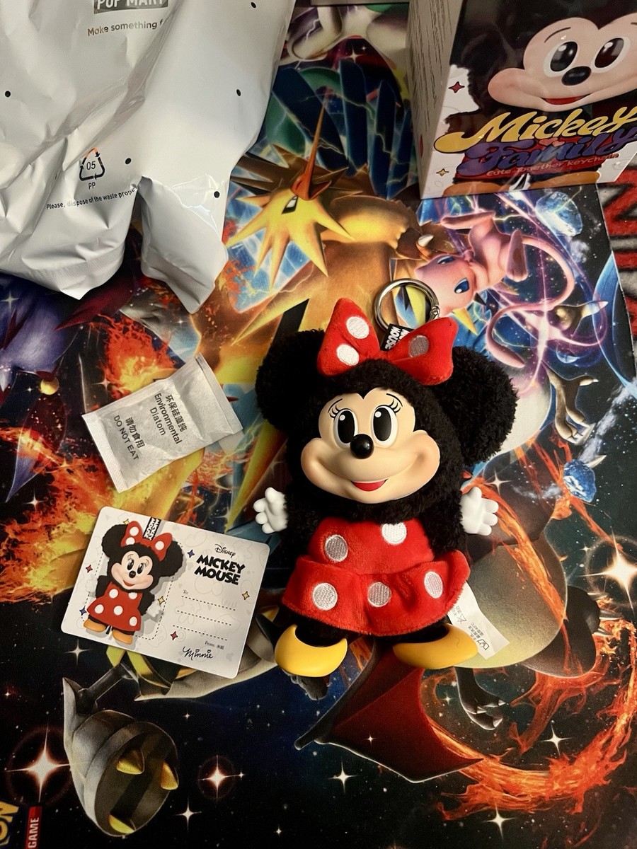 POPMART Disney ミッキー＆ミニー キーホルダー 2点 POPMART Disney