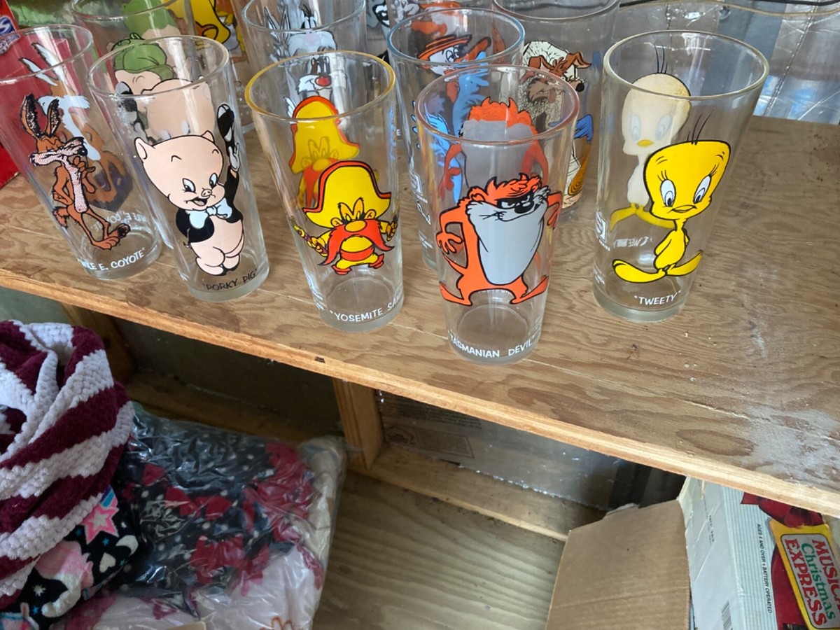 1976 pepsi looney tunes glasses set of 12 excellent condition | eBay