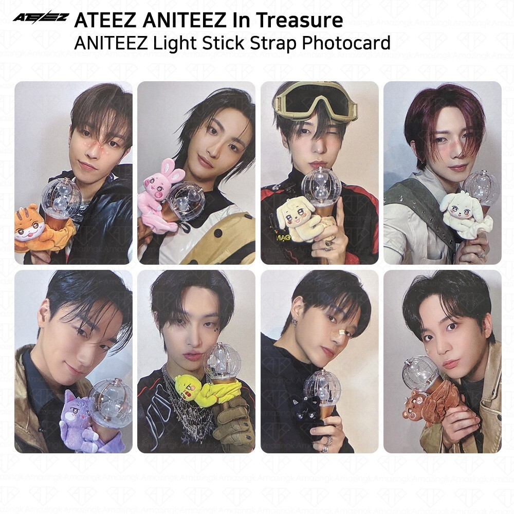 ateez aniteez 5万ウォン トレカ complete ATEEZ ANITEEZ In Treasure