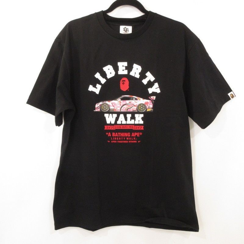 Bape Liberty Walk LBWK tokyo auto salon Tee XL Tshirt Black used