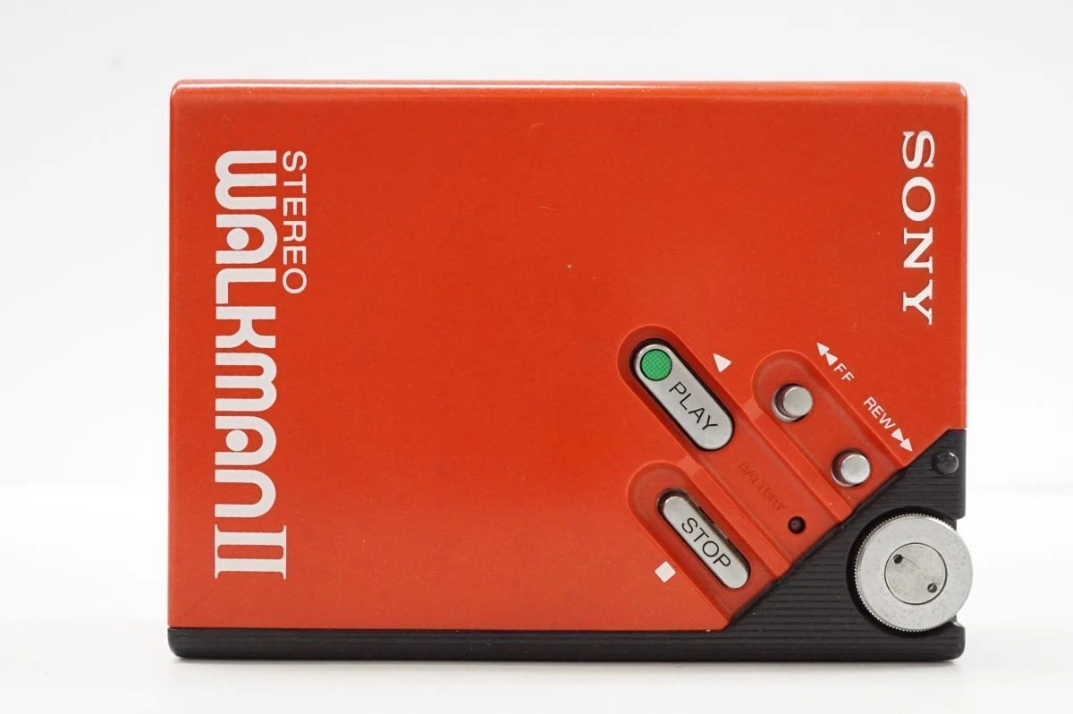 Junk - SONY WM-2 Walkman Cassette Player Vintage Red From Japan | eBay