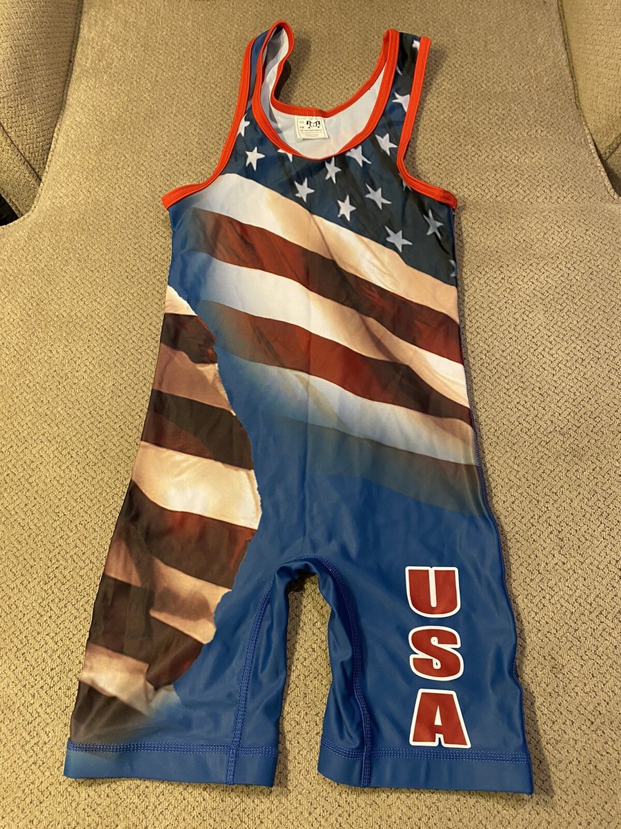 USA wrestling レスリング シングレット S USA wrestling レスリング