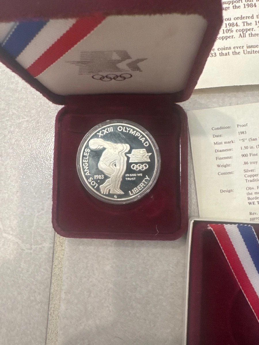 1983 U.S. Mint Certified Proof US Commemorative Coins for sale | eBay