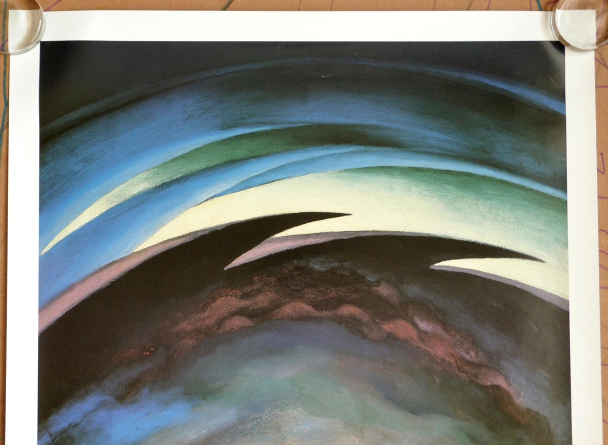 IA O'KEEFFE ポスター ジョージア・オキーフ：Gray Lines with Black