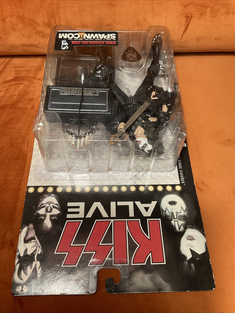 KISS ALIVE フィギュア KISS McFarlane Toys 7” Alive! Complete set