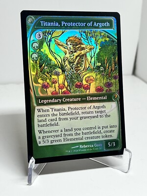 MTG アルゴスの庇護者、ティタニアfoil 未来予知 MB2 MTG アルゴスの
