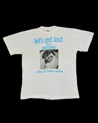 Vintage Let's Get Lost 1988 by Bruce Weber Vintage Movie T-shirt