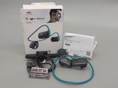 Sony Headphones Type Walkman W Series Nw-ws615 16gb Blue From