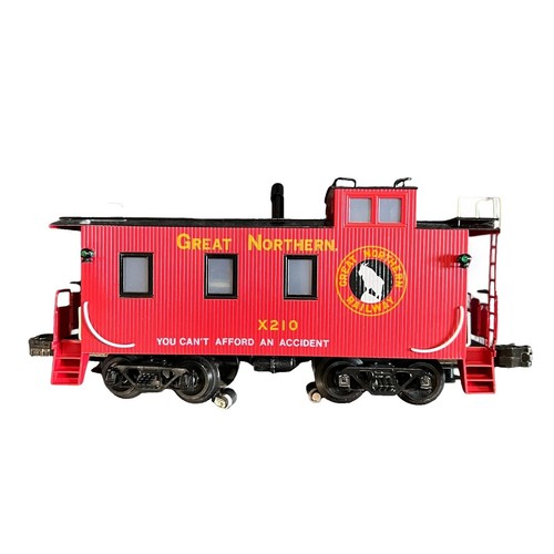 Pfm Illinois Central Wood Caboose 9213 Model Train Railroad Car