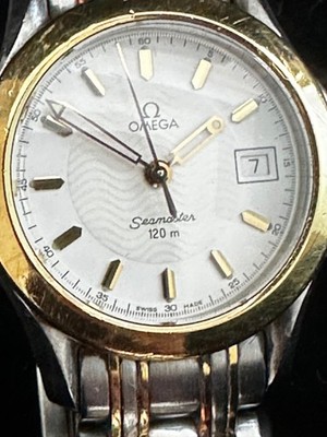 オメガ 純正6502／830 シーマスター120 ステンレス Ladyブレス OMEGA