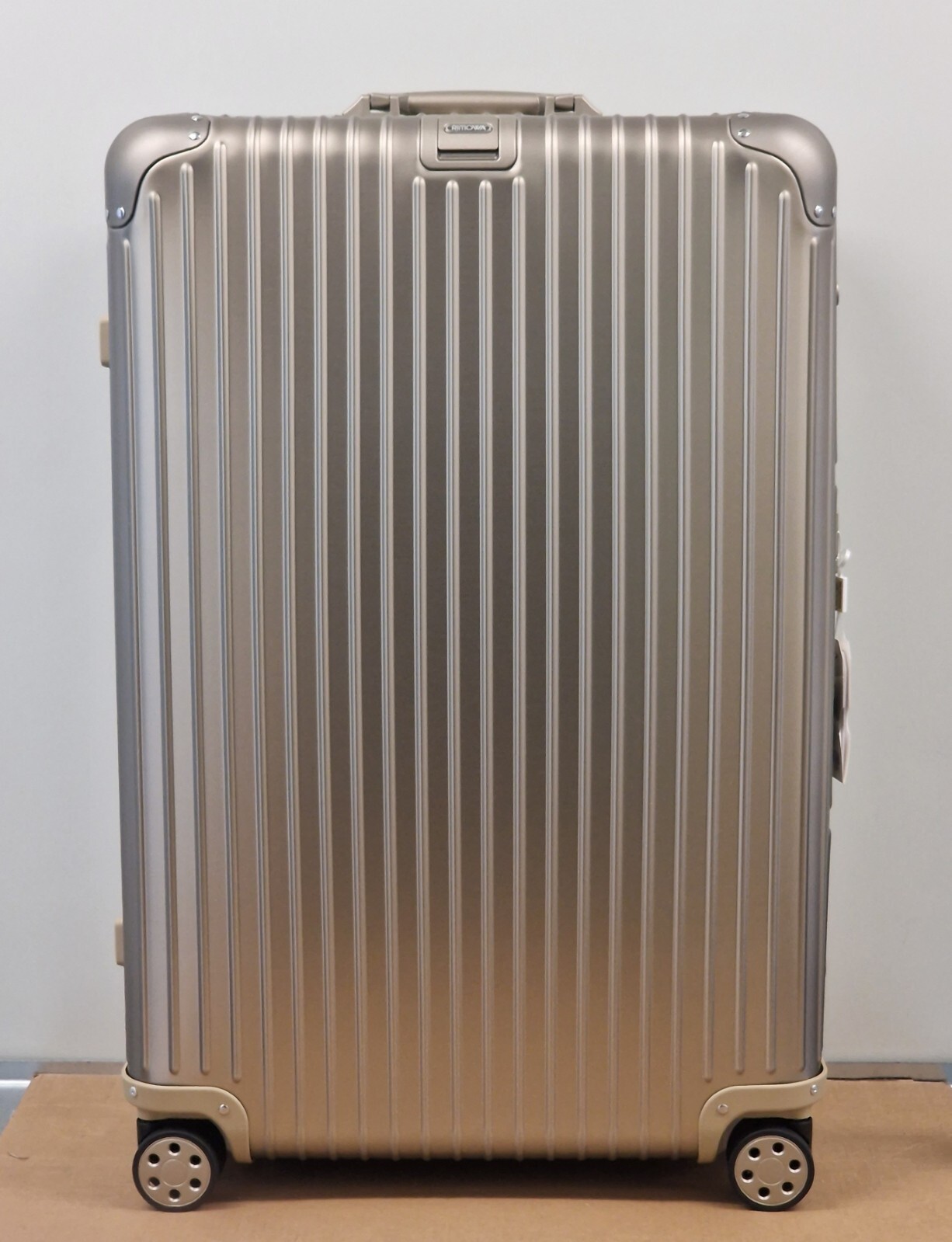 Rimowa Topas Titanium (pre-LVMH) 64-98 Liters full set NEU NEW