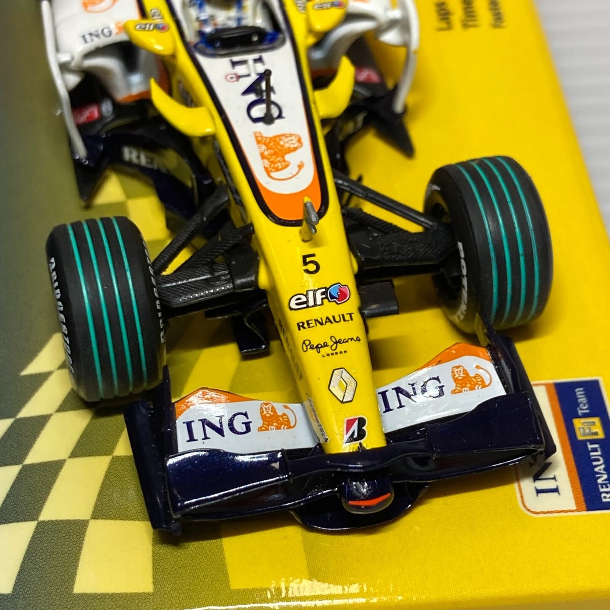 NOREV 1/43 ING ルノーF1 R28 No.5 アロンソ NOREV 1/43 ING ルノーF1