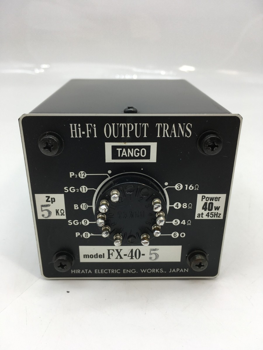 TANGO FX-40-5 Pair Output Transformers for Vacuum Tube Amplifiers