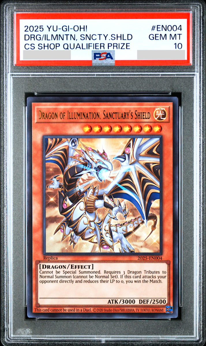 最安値 五つ目PSA10 日版 Dragon of Illumination PSA 10 YuGiOh Dragon of