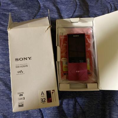 SONY WALKMAN A20 Series Memory 32GB + microSD Bordeaux Pink NW