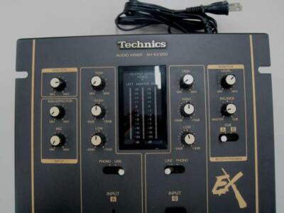 Technics SH-EX1200 Black DMC The Official World DJ Championship
