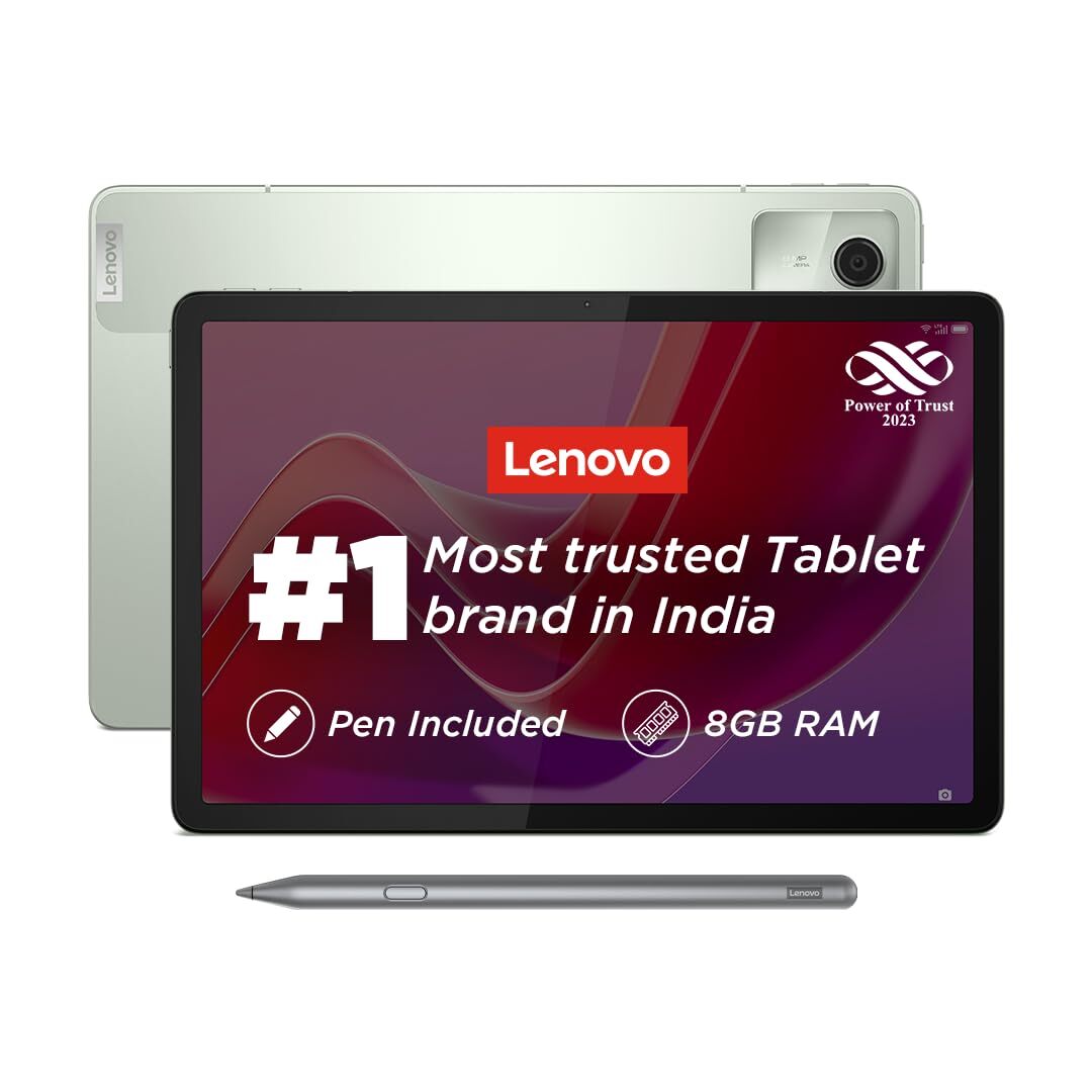 Lenovo Tab M11 with Pen Wi-Fi Connectivity 11 Inch FHD Display 8GB