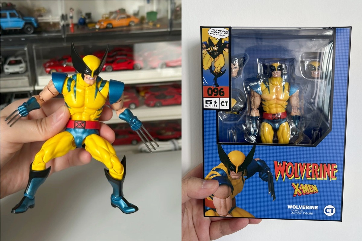 NEW CT Toys Mafex 096 Classic Suit Wolverine Comic Ver. 6