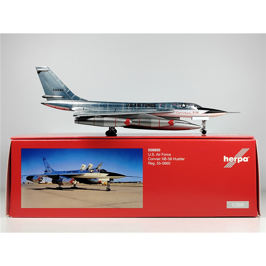航空機・ヘリコプター HERPA 1/200 Convair XB-58 Hustler HERPA 1/200